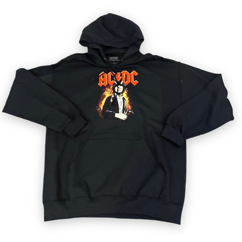 AC/DC "highway to hell" Pullover Hoodie, Sweatshirt  Large New with‎ Tags